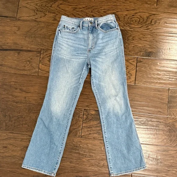 Daze Soho High Rise Ankle Flare - All Mine size 26 - Picture 2 of 5